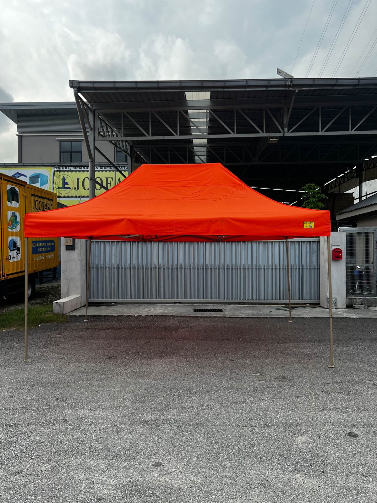 Orange canopy