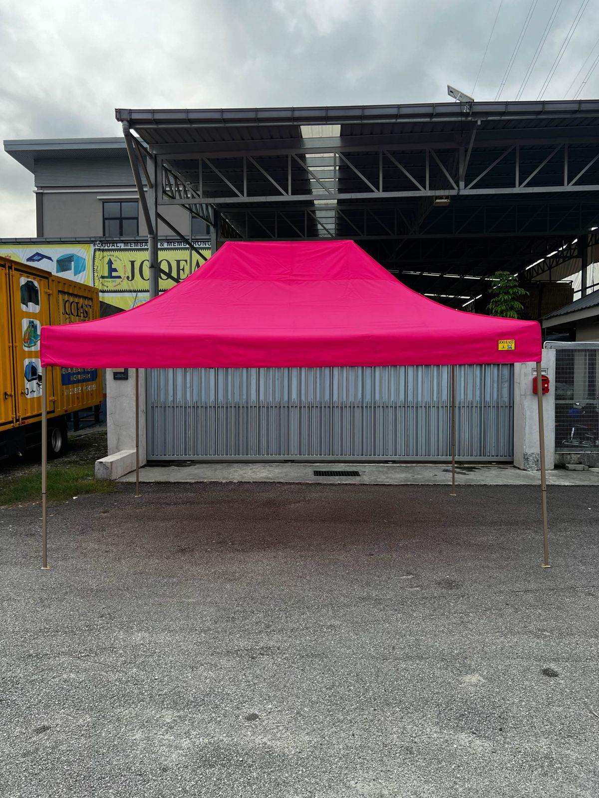 Pink canopy